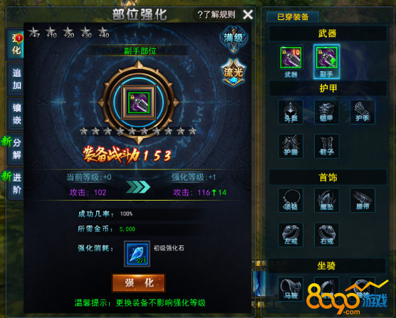 部位强化